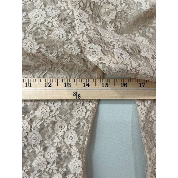 Emory Park‎ Women's high neck lace top in taupe Size Small NWT - Picture 5 of 10